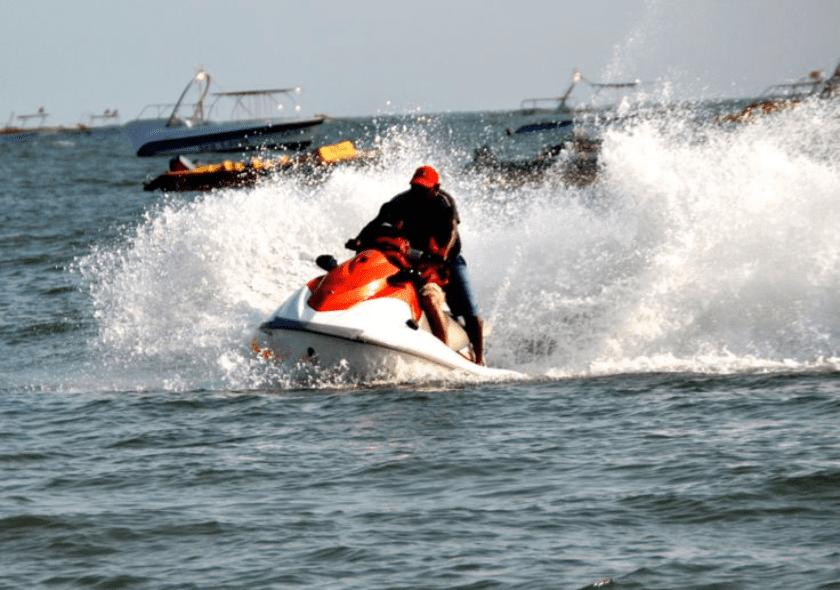 A JetSki in Andaman