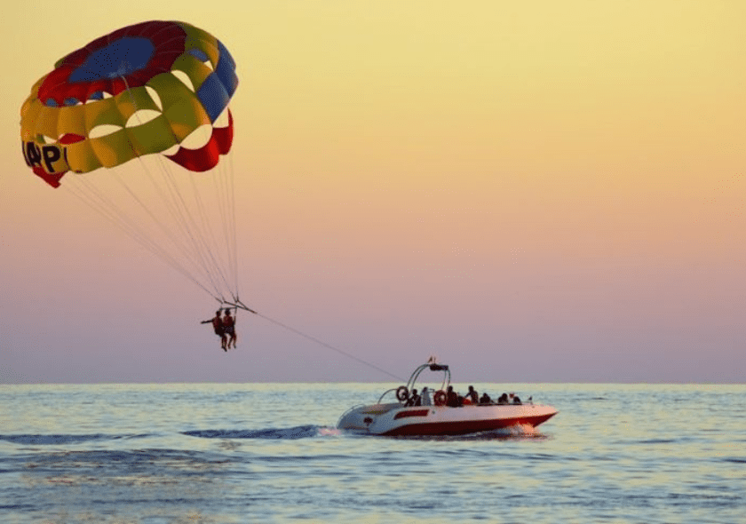 Parasailing in Andaman
