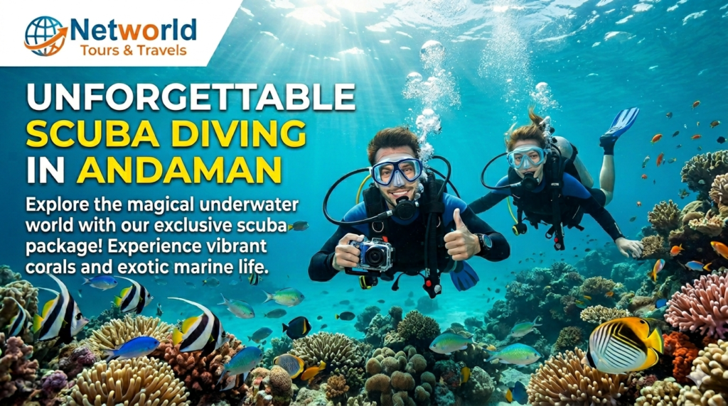 Scuba diving package in Andaman