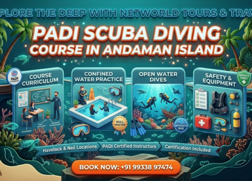 PADI scuba diving course in Andaman Island
