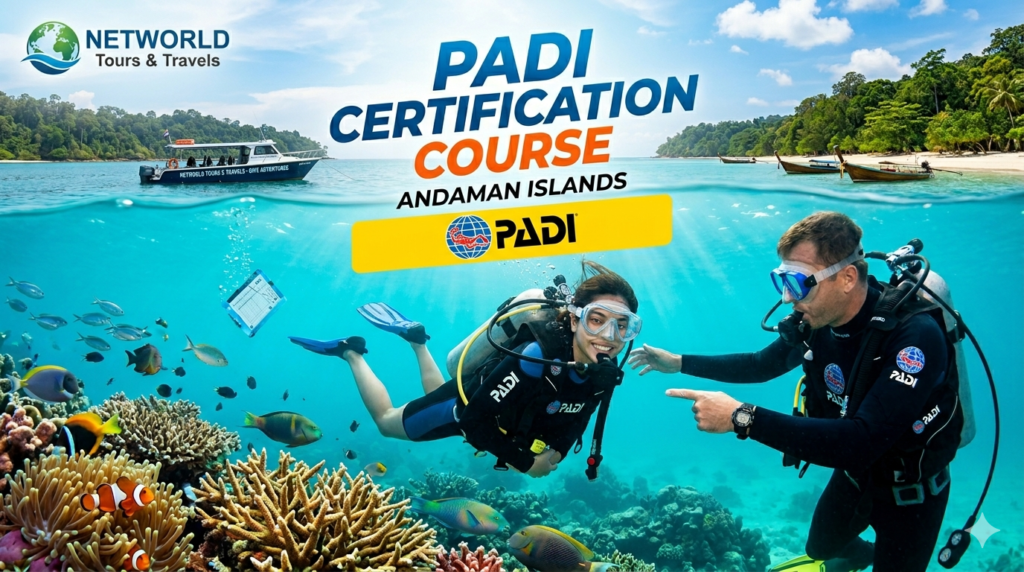 PADI certification course Andaman cost