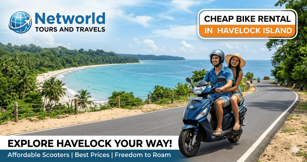 Cheap bike rental in Havelock Island