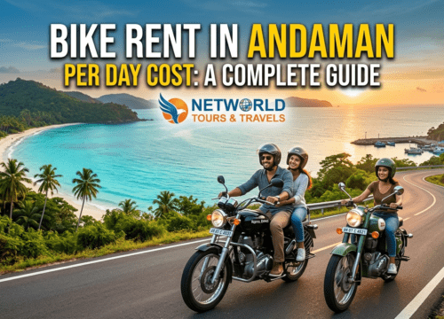 Bike rent in Andaman per day cost