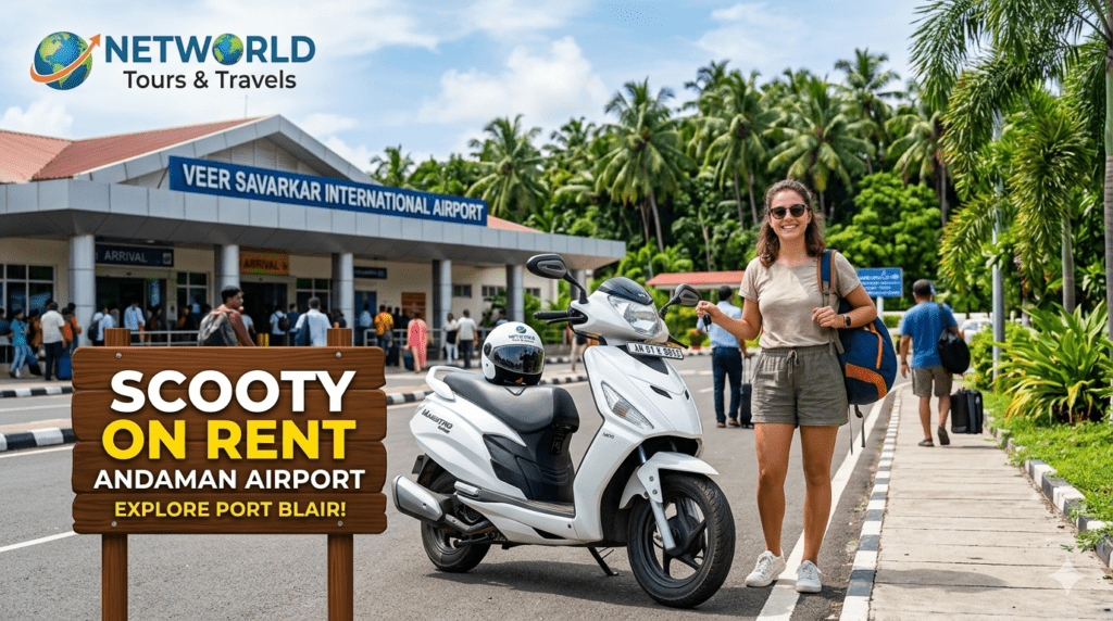 Scooty on rent Andaman airport